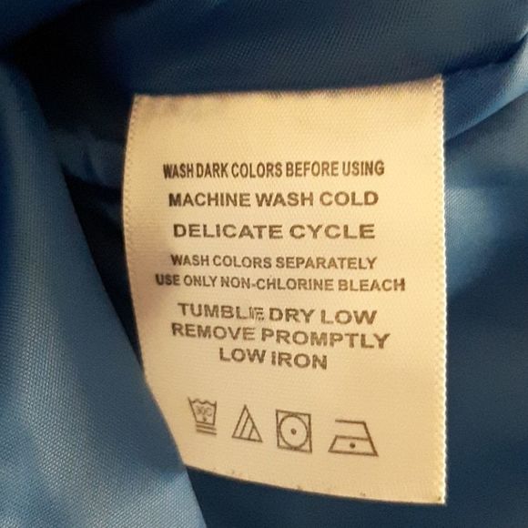 Chadwicks Small Cobalt Pea Coat - Picture 5 of 5